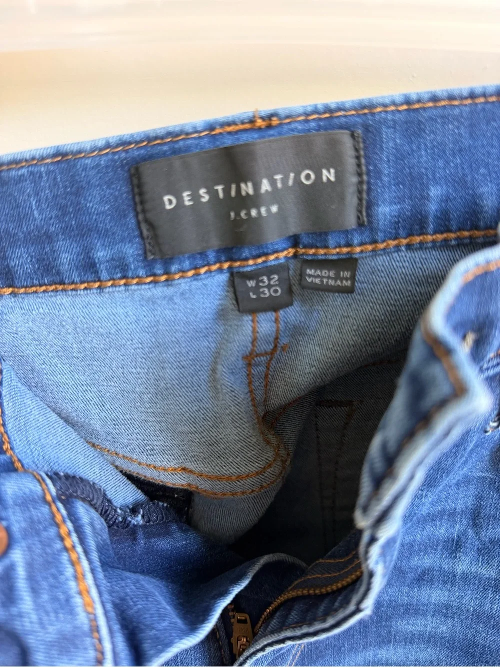 J. Crew Slim Men's Jeans in Dark Blue Denim